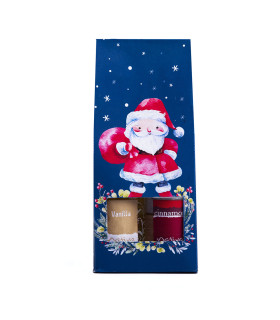 Caja Regalo Bosque Encantado con Aromatizadores Papá Noel
