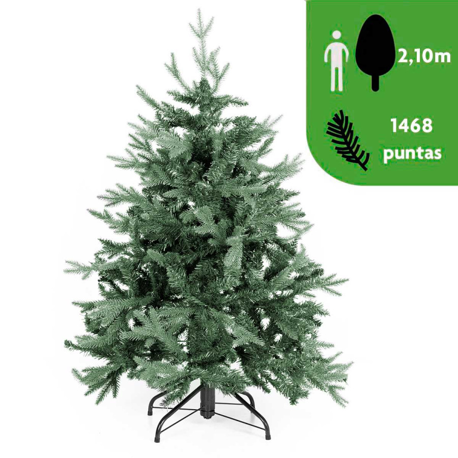 Árbol de Navidad 2.10 m Alparamis Arkansas