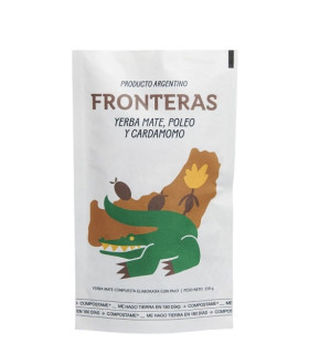 Repuesto Yerba Mate Fronteras poleo y cardamomo