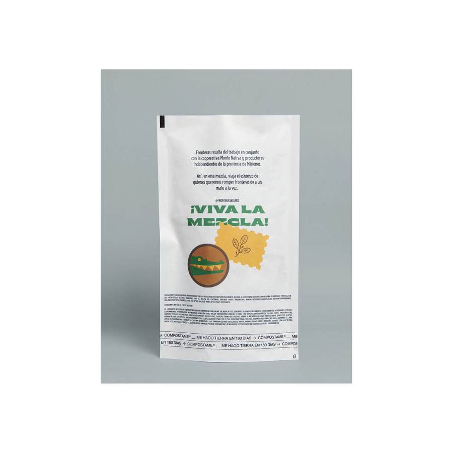 Repuesto Yerba Mate Fronteras poleo y cardamomo