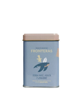 Latita Yerba Mate Fronteras menta y jengibre