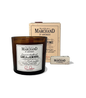 Vela Aromática Marchand D Aromes Canela y Almendra 220 g