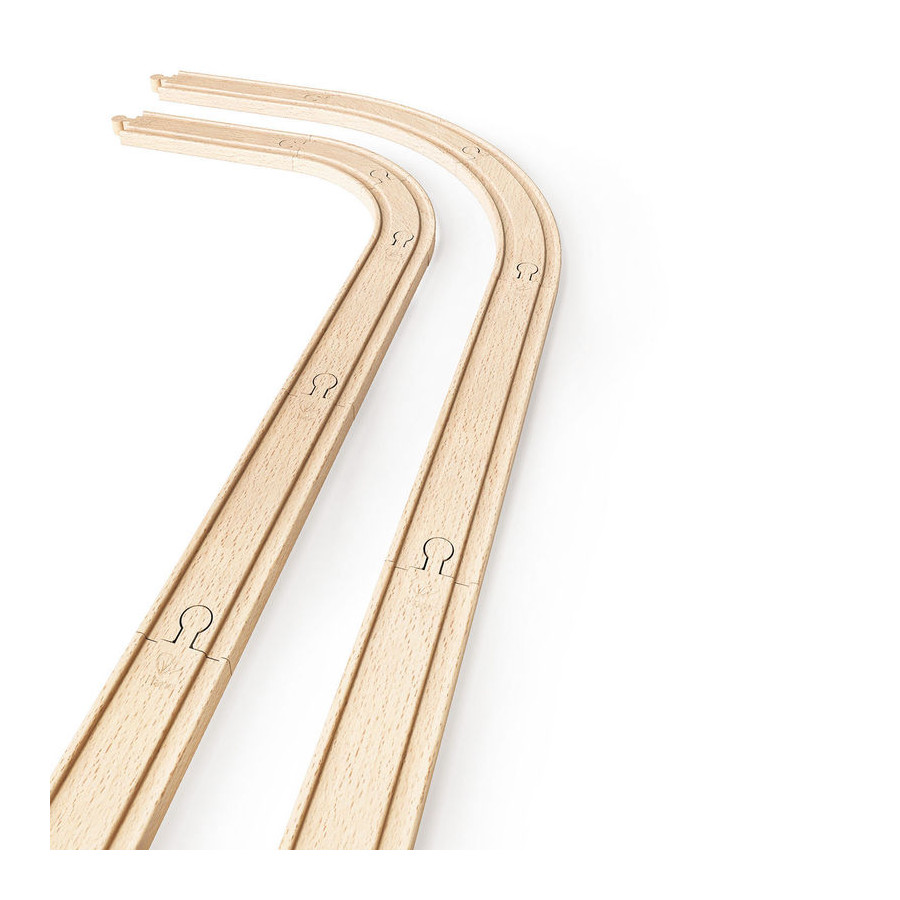 Set de Vías Super Expansión de Juguete Hape