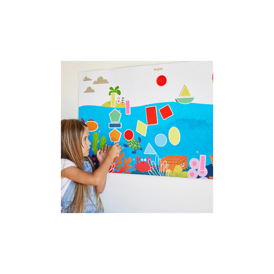 Kit MagBanner Con Fichas El Fondo del Mar