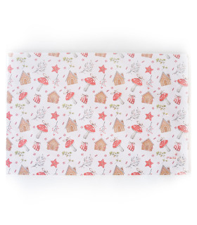 Individuales Bosque Encantado Trama Casitas x 30