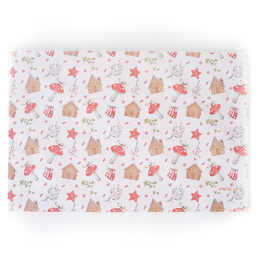 Individuales Bosque Encantado Trama Casitas x 30