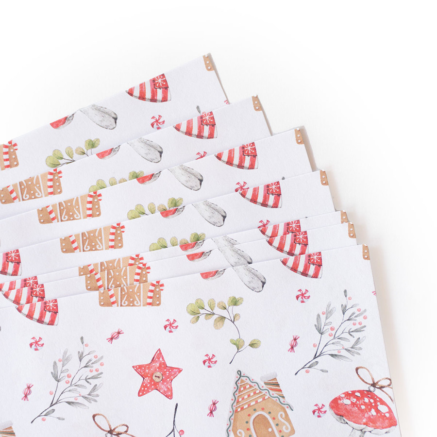 Individuales Bosque Encantado Trama Casitas x 30