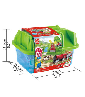 Set de Tren de Juguete en el Campo Hape