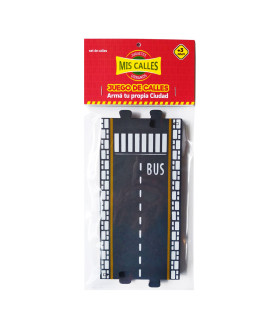 Extensiones Rectas de Calles de Juguete Mis Calles x 6 piezas