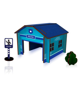 Estación de Policía de Juguete Mis Calles