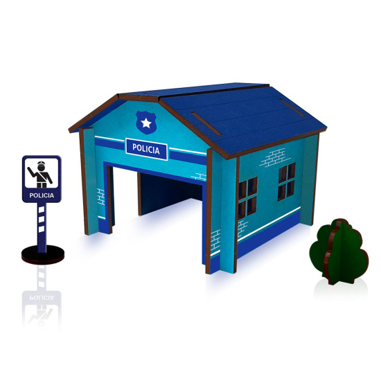 Estación de Policía de Juguete Mis Calles