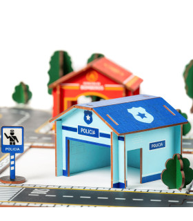 Estación de Policía de Juguete Mis Calles