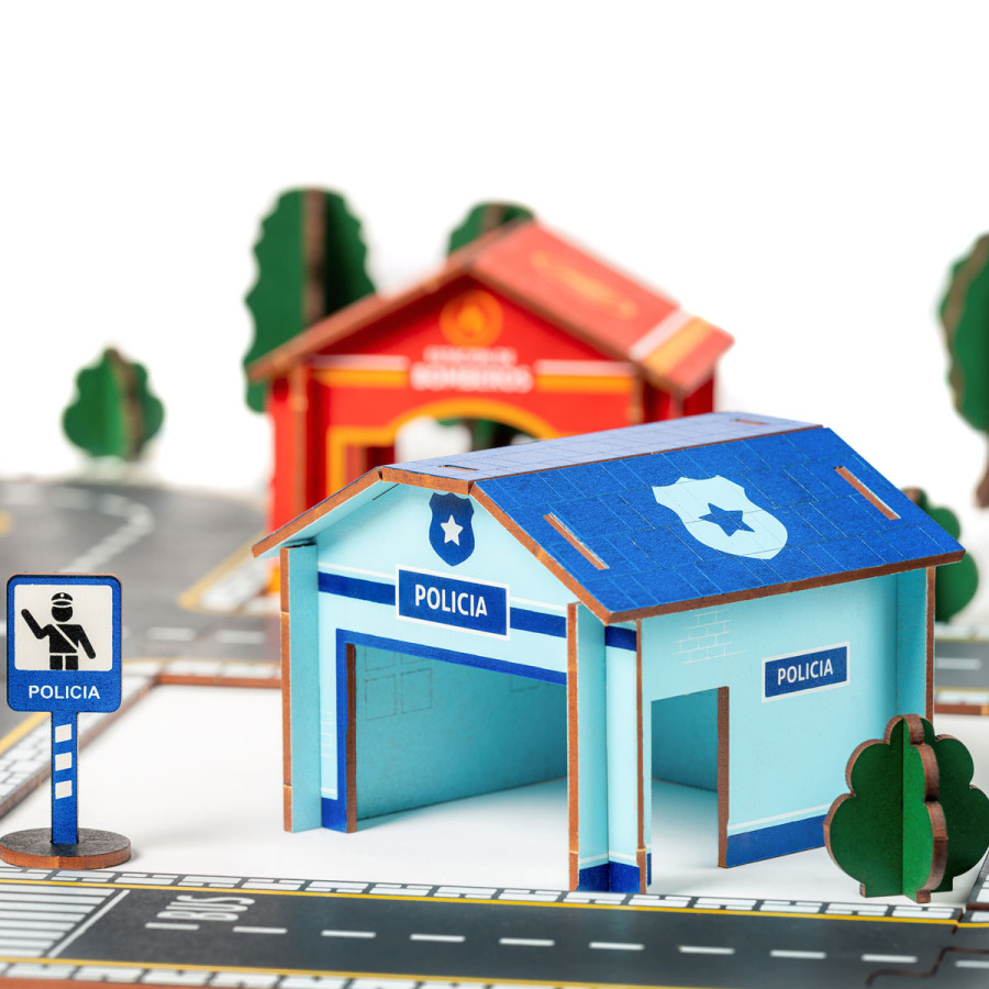 Estación de Policía de Juguete Mis Calles