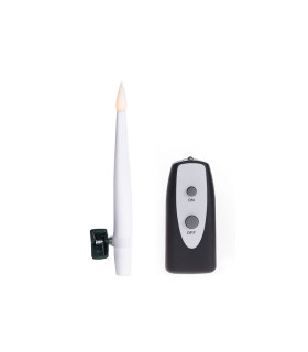 Vela LED blanca x 10 Alparamis