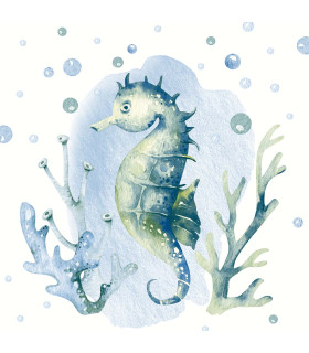 Servilletas 33 x 33 cm Seahorse