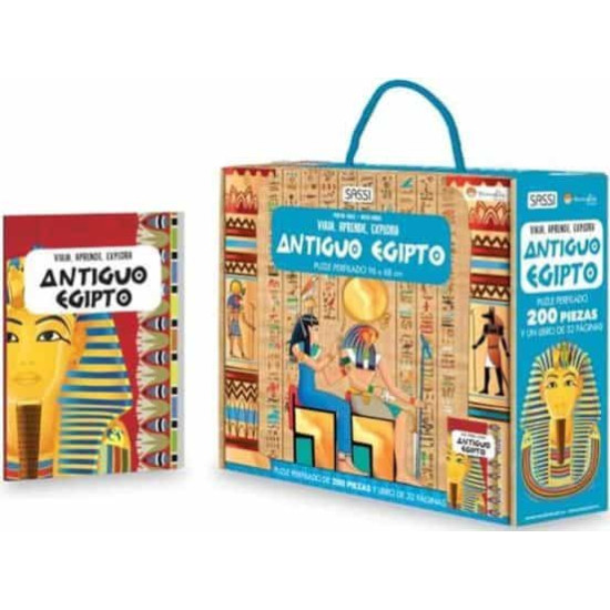 Libro Más Rompecabezas El Antiguo Egipto