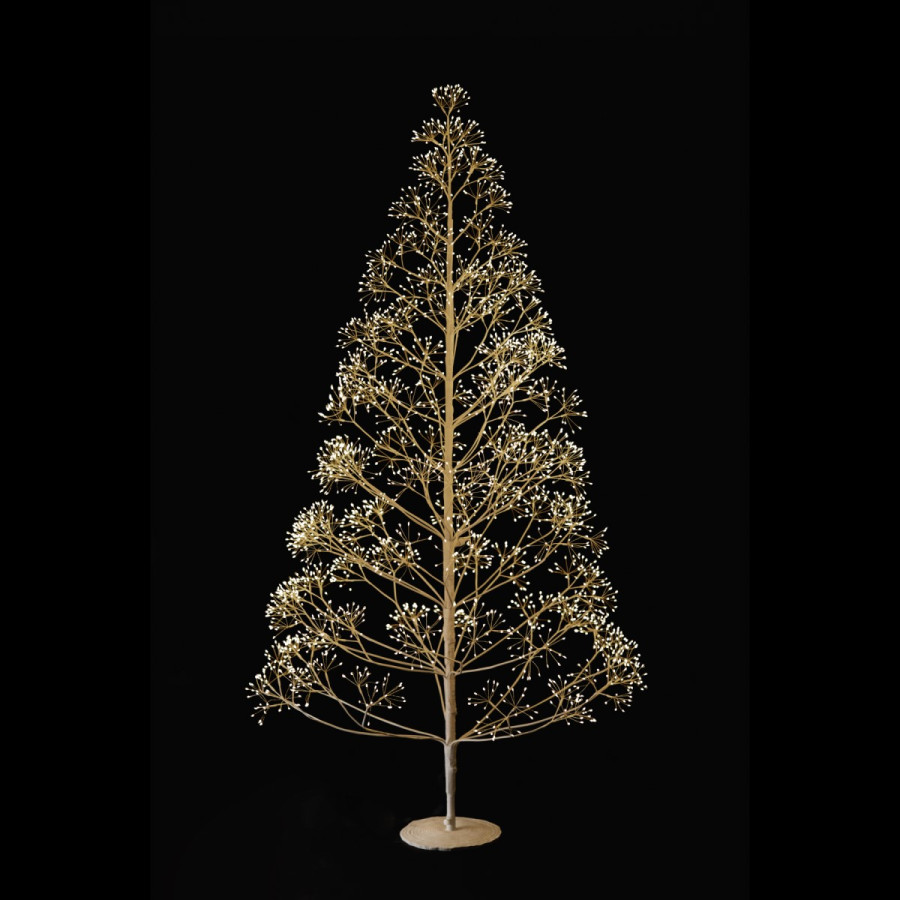 Árbol 210 cm y 2100 Luces Cálidas Alparamis