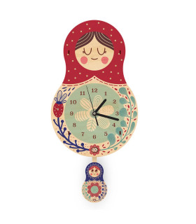 Reloj Péndulo Mamushka Ofelia Woodaloo