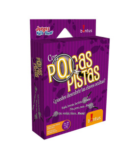 Juego de Cartas Pocas Pistas