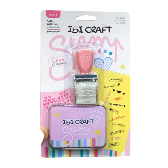 Set de Sello Love Ibicraft