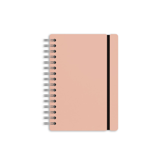 Cuaderno Studio A5 Rayado Rosa