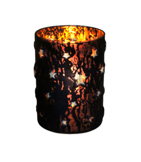 Fanal de Vidrio Cielo Estrellado 11 x 15 cm