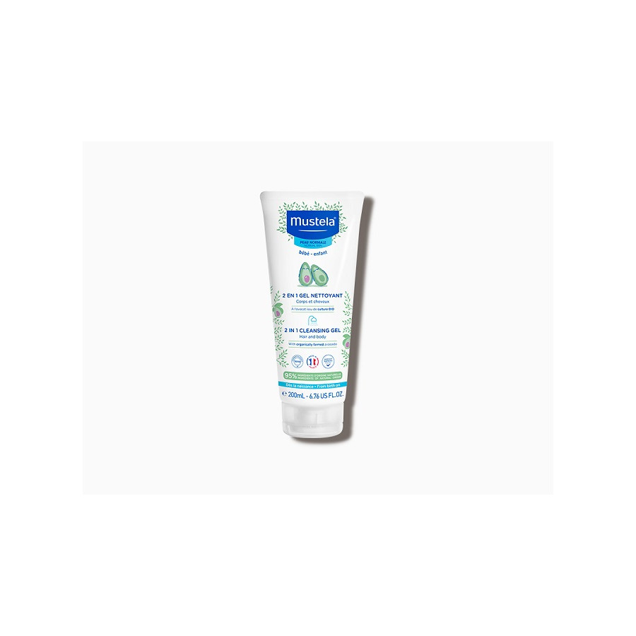 Mustela Baby 2 En 1 Gel Limpiador Con Aguacate