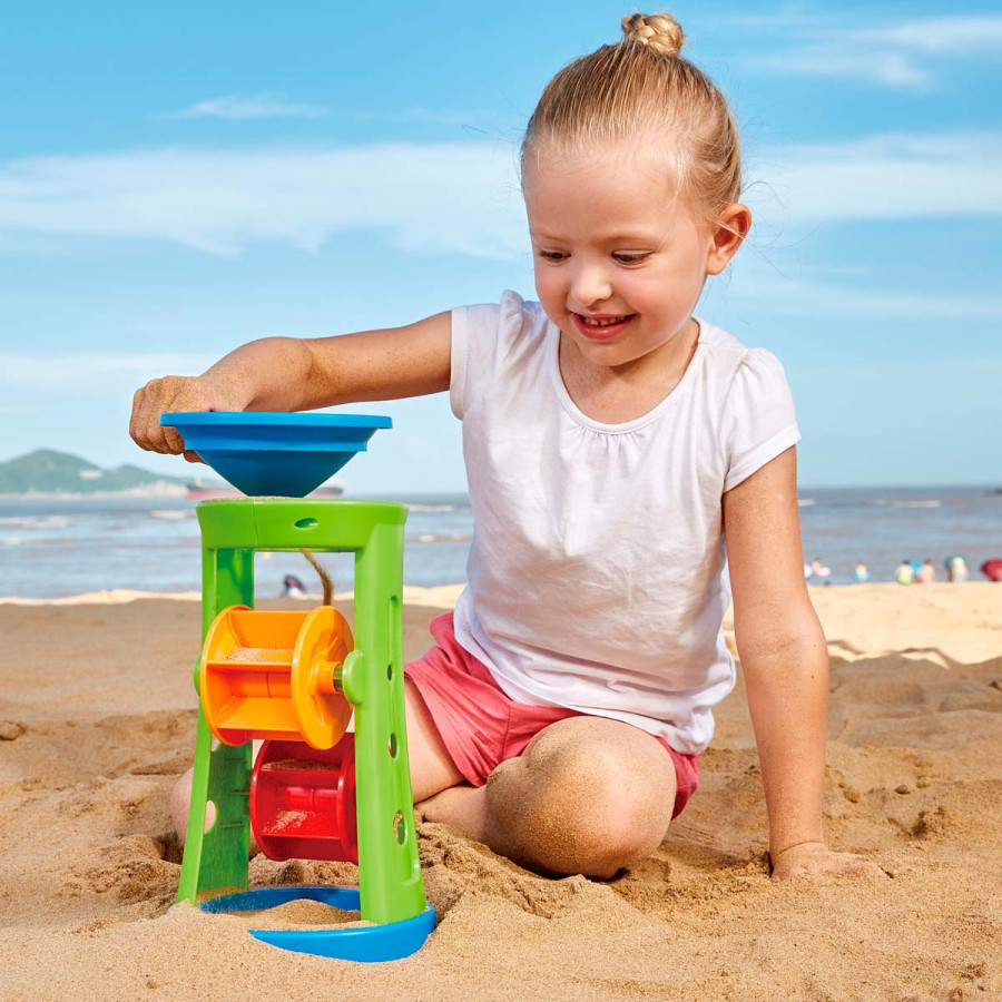 Juego de Playa Rueda de Arena y Agua Hape