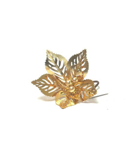 Adorno Estrella Federal Calada Dorada 15 cm Alparamis A24-4080