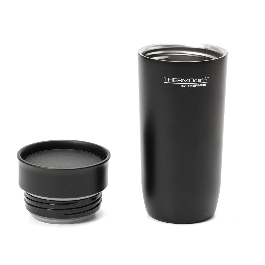Vaso Térmico 360 ml con Tapa Pulsador Thermos Negro