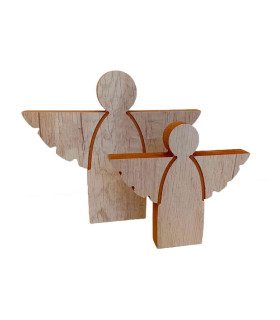 Adornos de Ángeles x 2