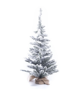 Árbol de Navidad 90 cm Table Tree Flock Alparamis