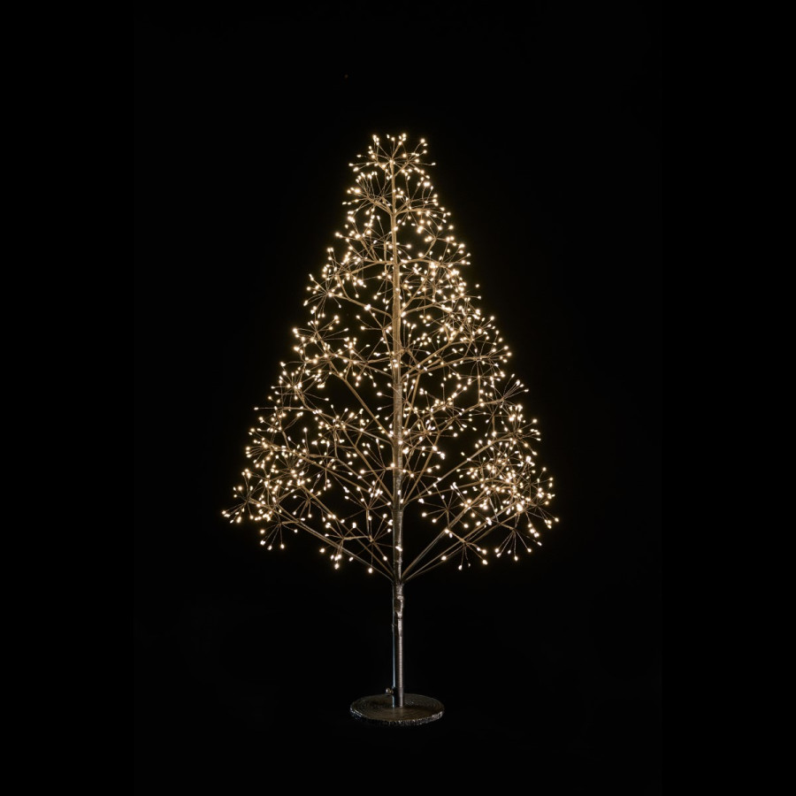 Árbol 120 cm y 1000 Luces Cálidas Alparamis