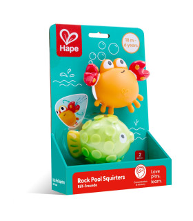 Amigos de Pileta Rocosa Hape Juguete con Chorro de Agua para el Baño