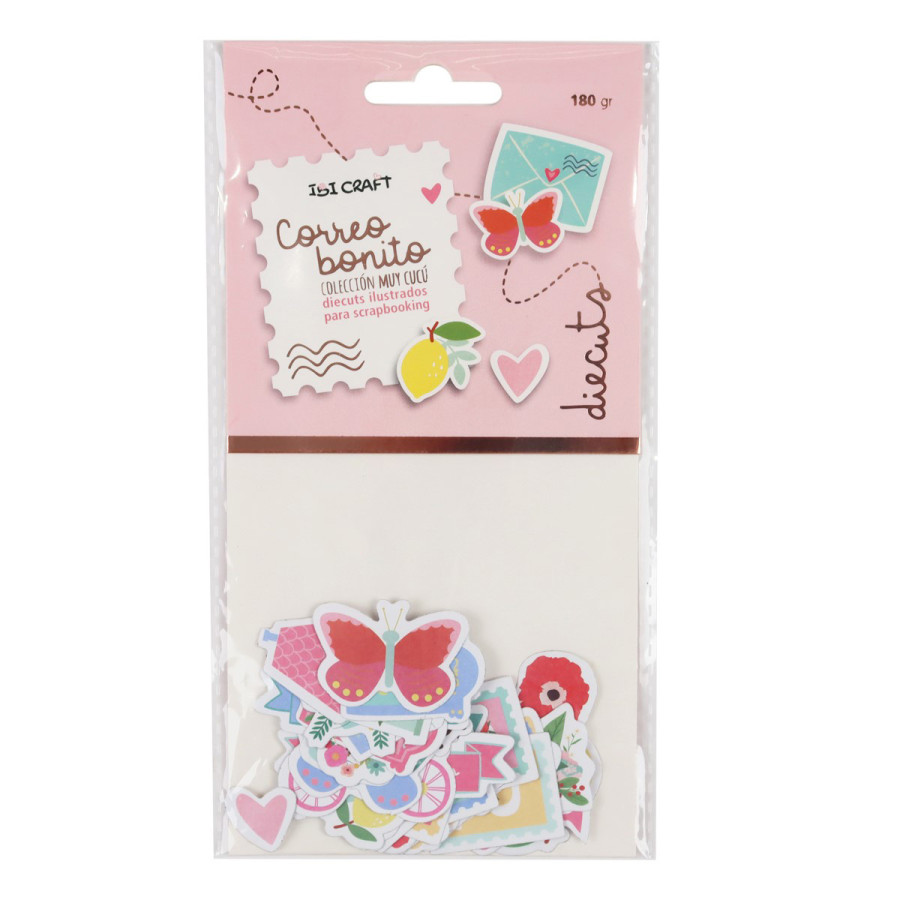 Die Cuts para Scrapbooking 33 Diseños Correo Bonito Ibicraft