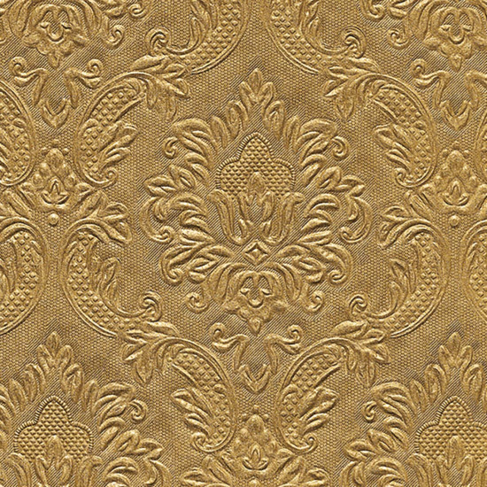 Servilletas 25 x 25 cm Ornament Gold Xmas