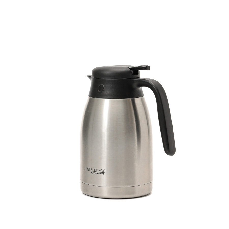 Jarra Térmica 1500 ml con Tapa Palanca Thermos Acero