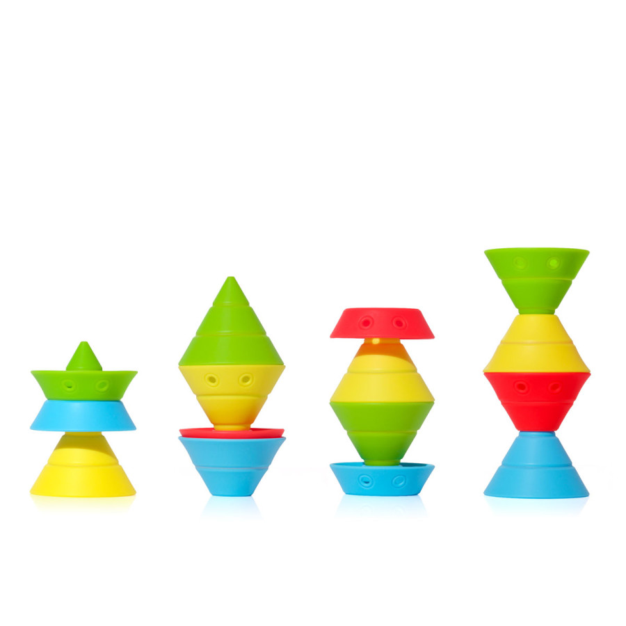 Juguete de Construcción Hix Moluk 4 piezas