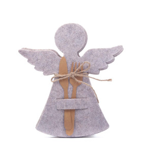 Posacubiertos de Fieltro Angel 22 cm Alparamis x 4