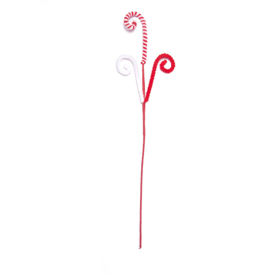 Rama Candies Rojos y Blancos 56 cm Alparamis