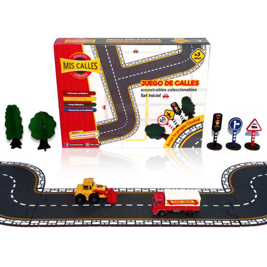 Set Inicial Circuito de Calles de Juguete Mis Calles