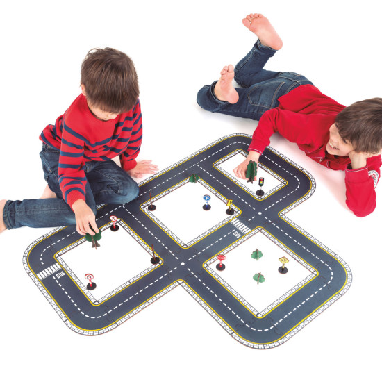 Set Mega Circuito de Calles de Juguete Mis Calles