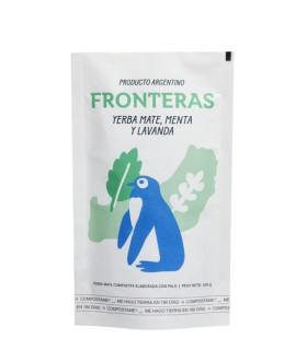 Repuesto Yerba Mate Fronteras menta y lavanda