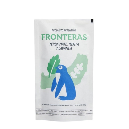 Repuesto Yerba Mate Fronteras menta y lavanda