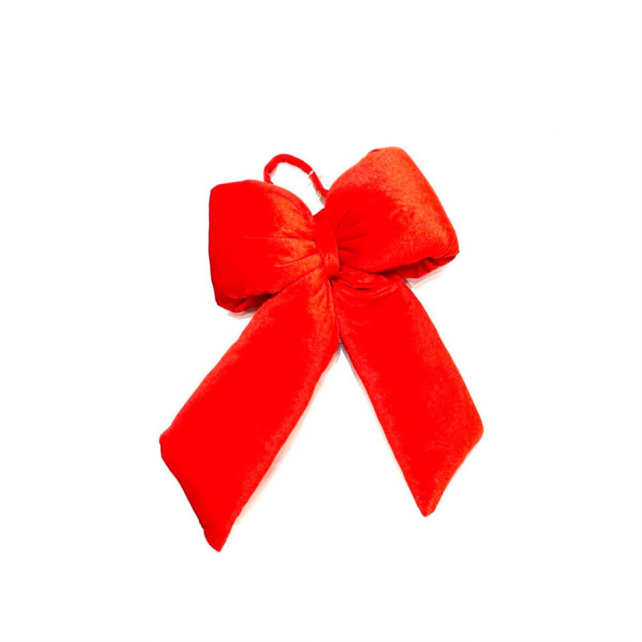 Moño Acolchado Rojo 20 x 30 cm Alparamis