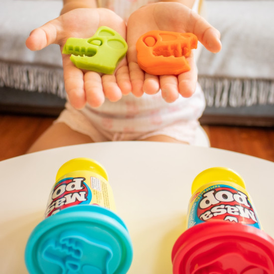 Taller para Crear Dinosaurios de Masa Pop