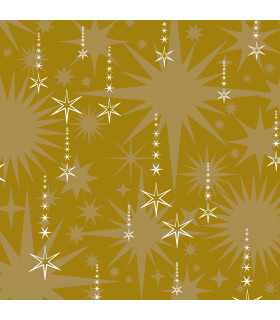 Servilletas 33 x 33 cm Sprinkle Rain Gold Xmas