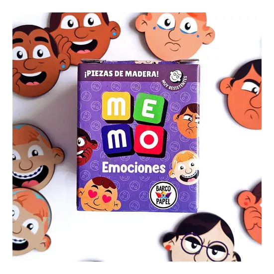 Juego De Memoria Me Mo Emociones