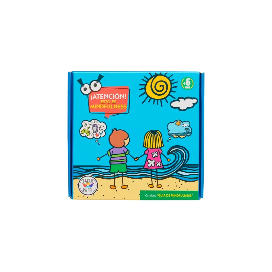 Juego De Mesa !atencion! Esto Es Mindfulness Barco De Papel