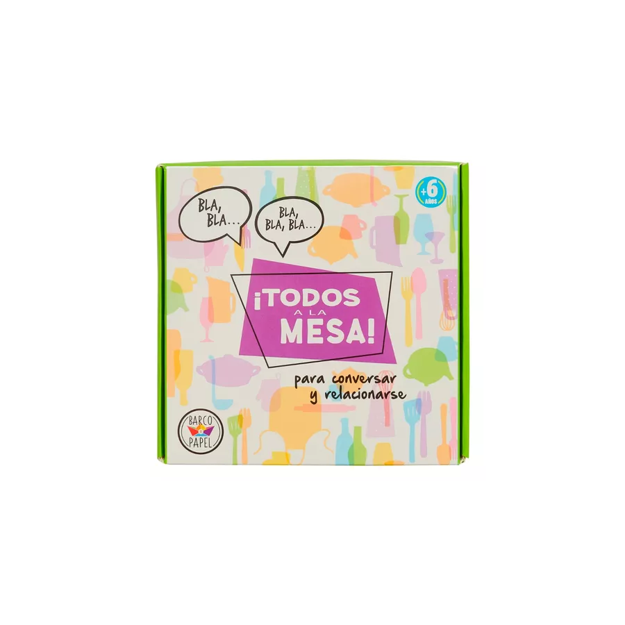 Juego De Mesa Todos A La Mesa Barco De Papel